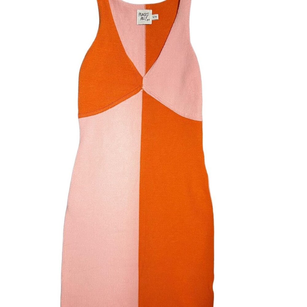 Stunning Princess Polly Colorblock Dress - Size S/M